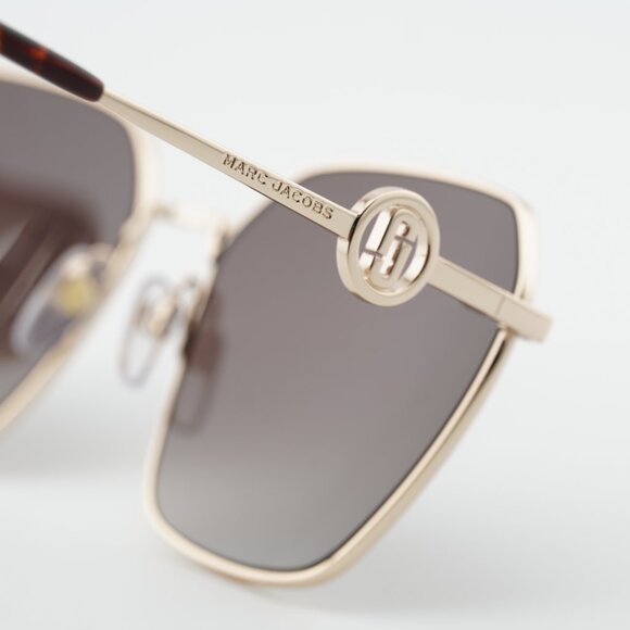 Marc Jacobs MARC 729/S 006J HA Sunglasses Gold Square Frame main image 4